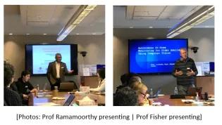 ACRC colleagues presenting