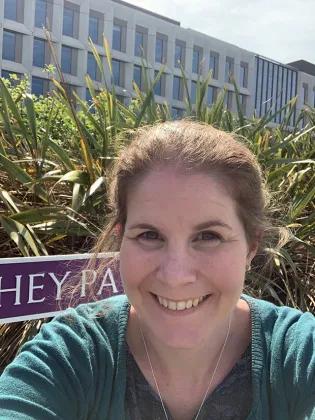 Photograph of Charlotte Squires, PhD student