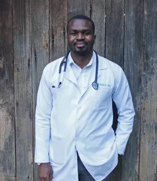 Photograph of Master of Family Medicine student, Ian Kibet