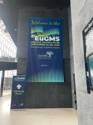 Banner from the EuGMS conference