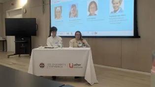 James Beeston and Michaela Gilarova