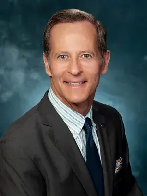 Photograph of Dr David B. Nash, guest speaker at the Usher Institute's Annual Lecture and Showcase 2025