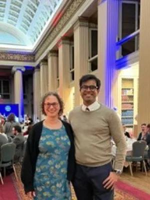 Photograph of Professor Susan Shenkin and Dr Ian Perera