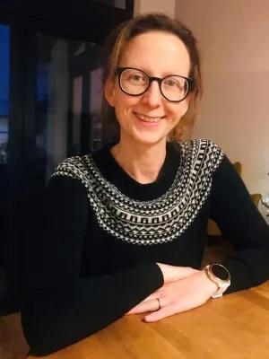 photograph of Clare Halpenny