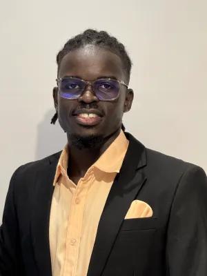 Photograph of ACRC Academy student Godfrey Wanok
