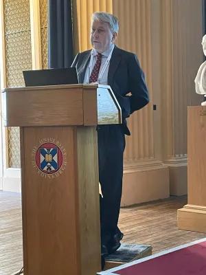 Professor Sir Peter Mathieson, Principal and Vice-Chancellor of The University of Edinburgh