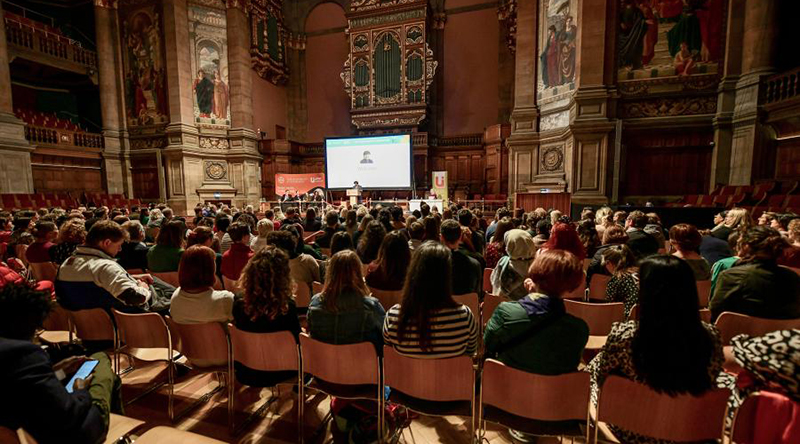 Photograph of audience listening to 2023 Annual Lecture