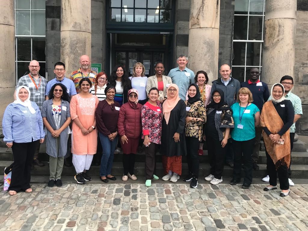 Family Medicine Summer School 2023 team at the Institute of Climate Change, Edinburgh