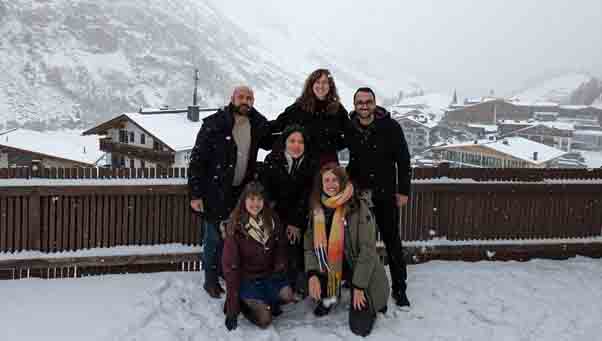 Team Edinburgh: Researchers in Obergurgl, Austria