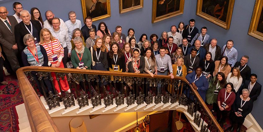 Students attending the Leading Digital Transformation in Health and Care for Scotland launch