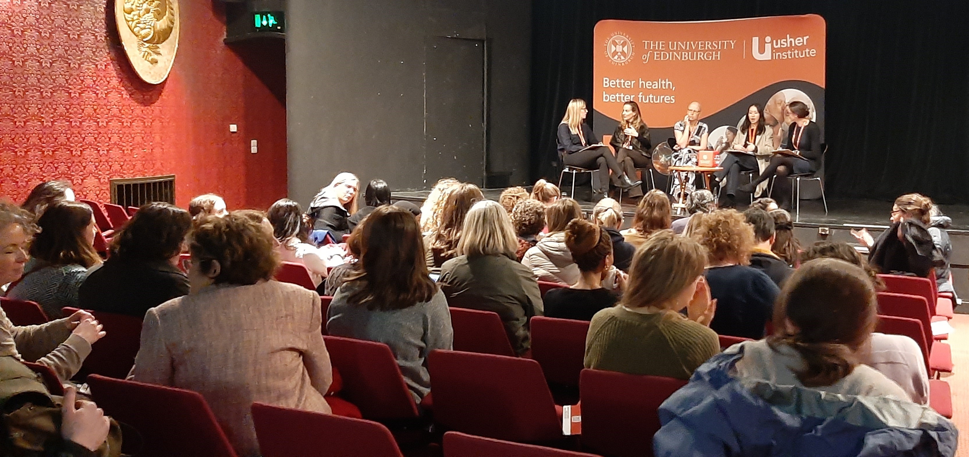 Women in Healthcare Data Science auditorium