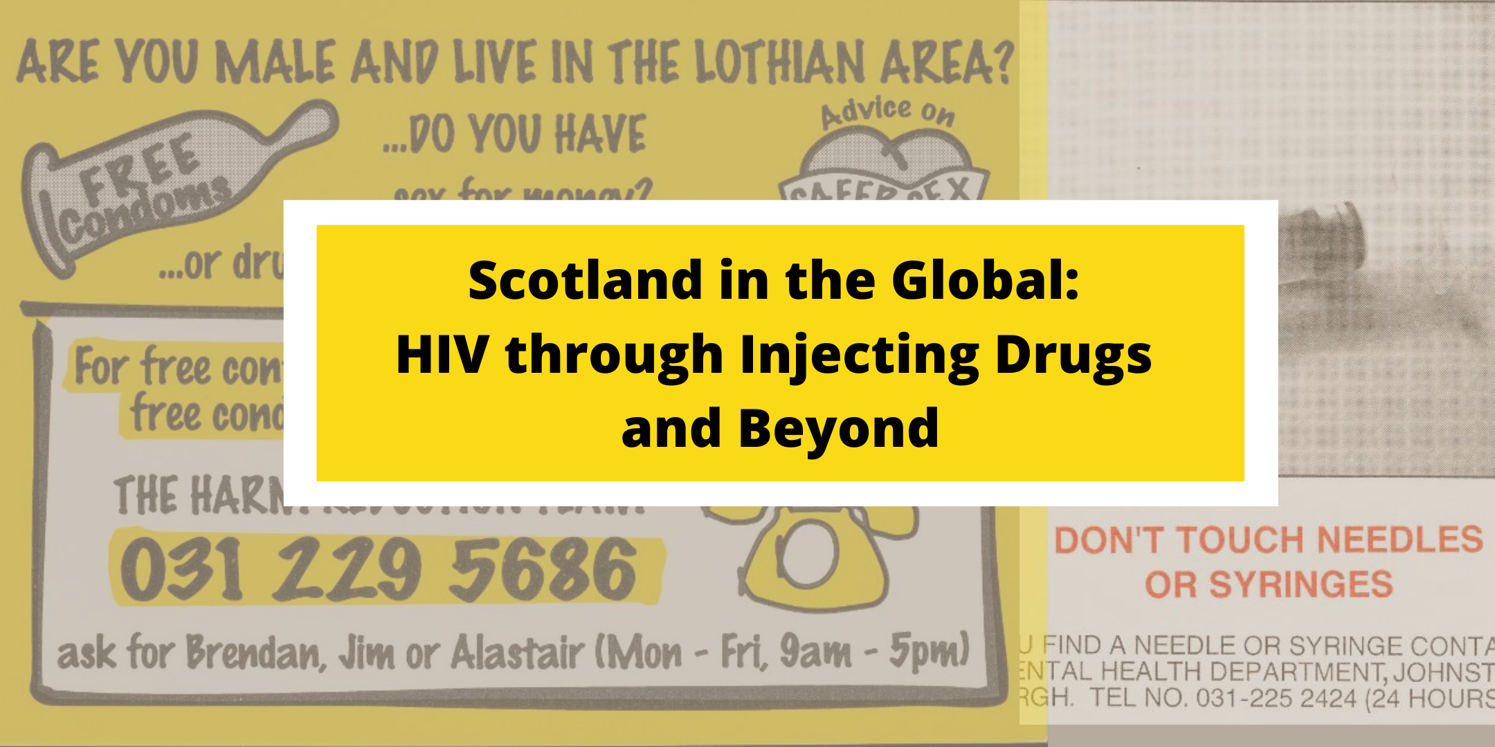 advert for the HIV workshop